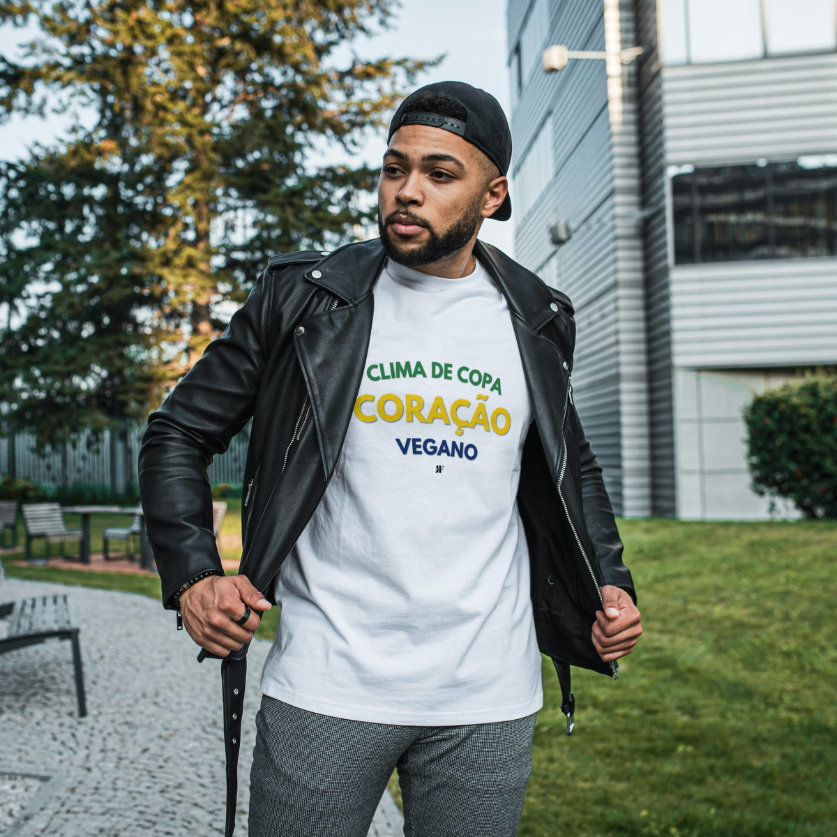 Camiseta - Coração Vegano