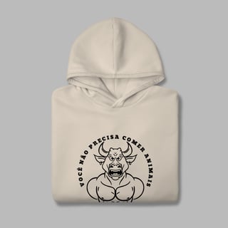 Nome do produto Moletom Canguru Vegan Bull