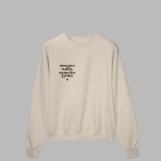 Nome do produto Moletom Fechado Músculos à Base de Plantas