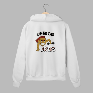 Nome do produto Moletom Zíper - Grão de Bíceps