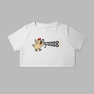 Nome do produto Camiseta Cropped Frangão