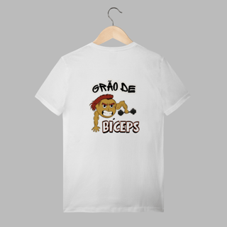Camiseta frente e verso - Grão de Bíceps
