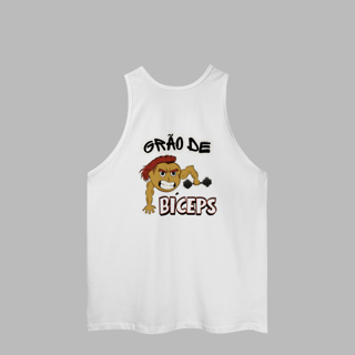 Nome do produto Regata frente e verso - Grão de Bíceps