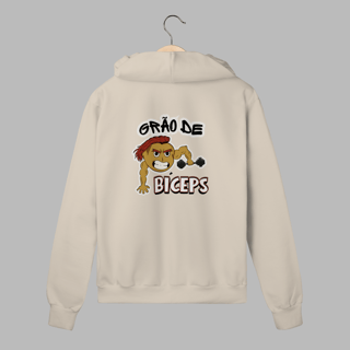 Nome do produto Moletom Zíper - Grão de Bíceps