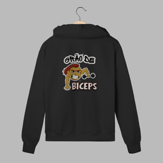 Nome do produto Moletom Zíper - Grão de Bíceps