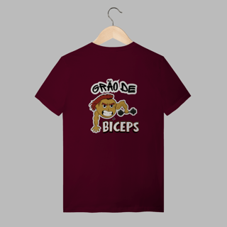 Nome do produto Camiseta frente e verso - Grão de Bíceps