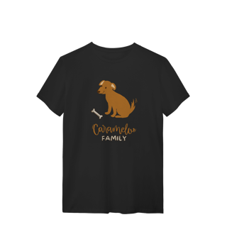 Nome do produto T-Shirt Quality - Caramelo Family