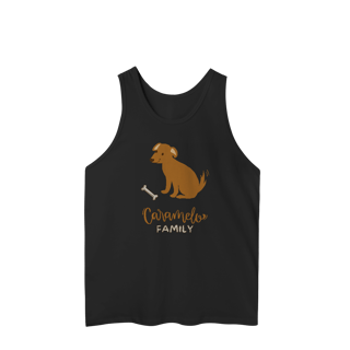 Nome do produto Regata Masculina Quality - Caramelo Family