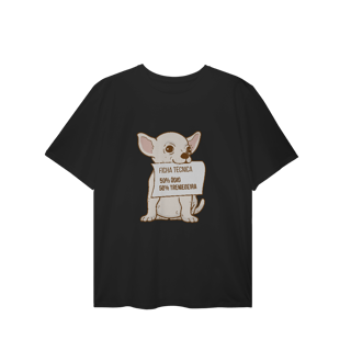Nome do produto T-Shirt Plus Size - Chihuahua Ficha Técnica