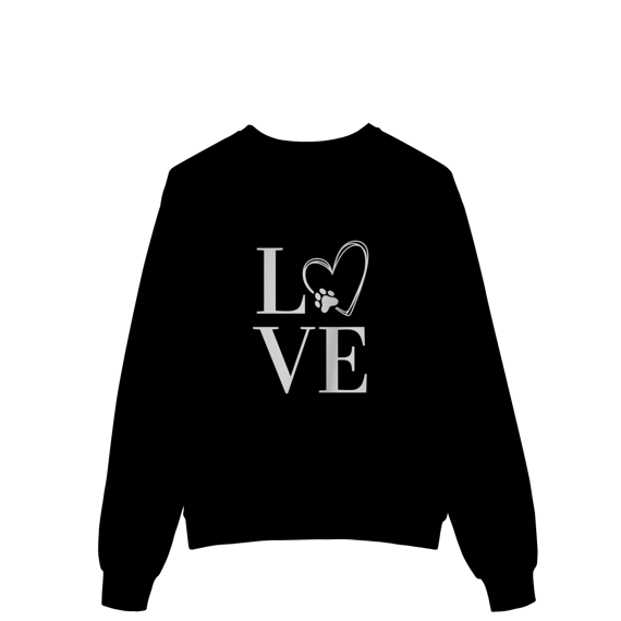 Moletom Prime Fechado- LOVE Dog
