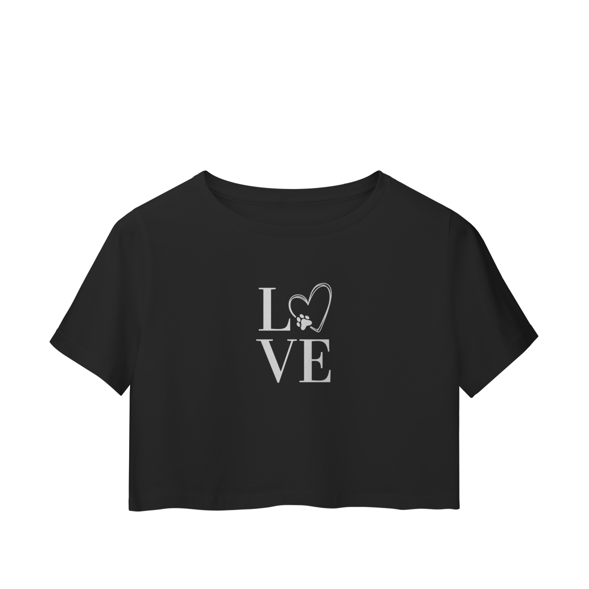 Cropped- LOVE Dog