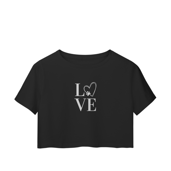 Cropped- LOVE Dog