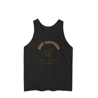 Nome do produto Regata Masculina Quality - Shit Happens