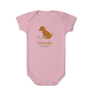 Nome do produto Body - Caramelo Family