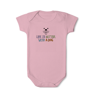 Nome do produto Body - Life is Better With a Dog