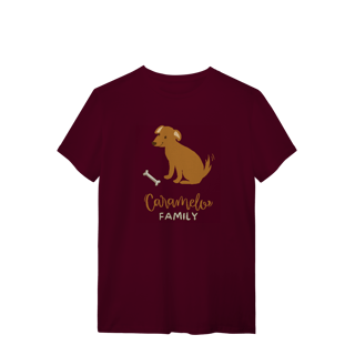 Nome do produto T-Shirt Quality - Caramelo Family
