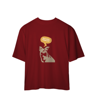 Nome do produto Camiseta Oversized - Que isso, Marcia?