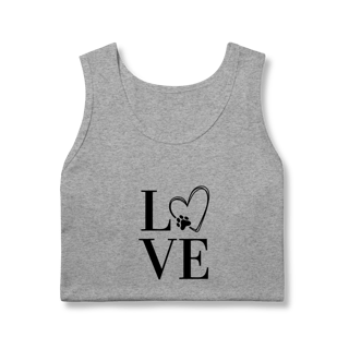 Nome do produto Regata Masculina Quality- LOVE Dog