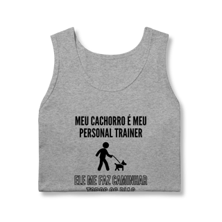 Nome do produto Regata Masculina Quality - Meu Cachorro e Meu Personal