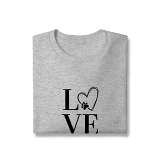Nome do produto Moletom Prime Fechado- LOVE Dog