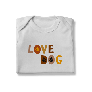 Nome do produto Body - Love Dog