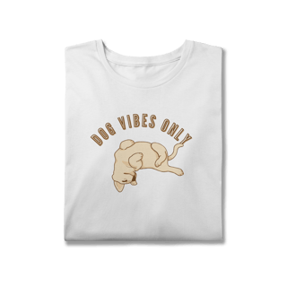 Nome do produto T-Shirt Plus Size - Dog Vibes Only