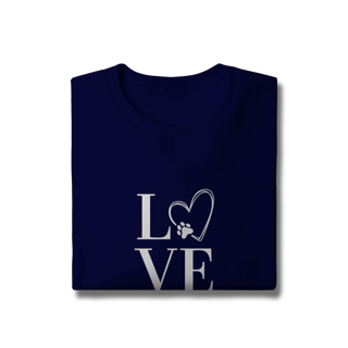 Nome do produto Moletom Prime Fechado- LOVE Dog