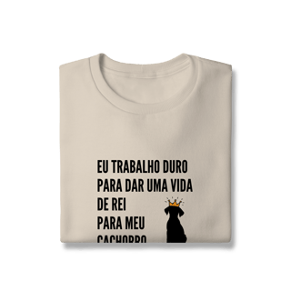 Nome do produto Moletom Prime Fechado - Vida de Rei Para Meu Cachorro