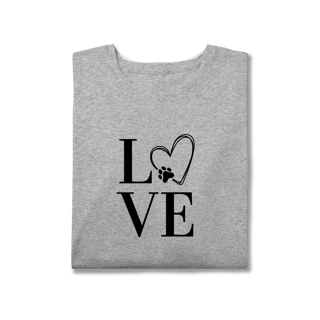 Nome do produto T-Shirt Plus Size- LOVE Dog