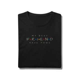 Nome do produto T-Shirt Prime - My Best Friend Have Paws