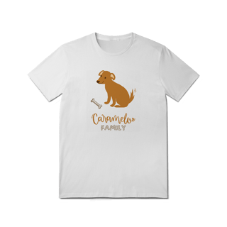 Nome do produto T-Shirt Quality - Caramelo Family