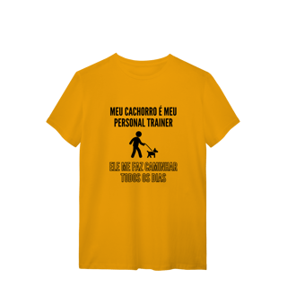 Nome do produto T-Shirt Quality - Meu Cachorro É Meu Personal Trainer