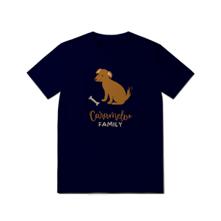 Nome do produto T-Shirt Quality - Caramelo Family
