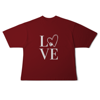 Nome do produto Camiseta Oversized- LOVE Dog