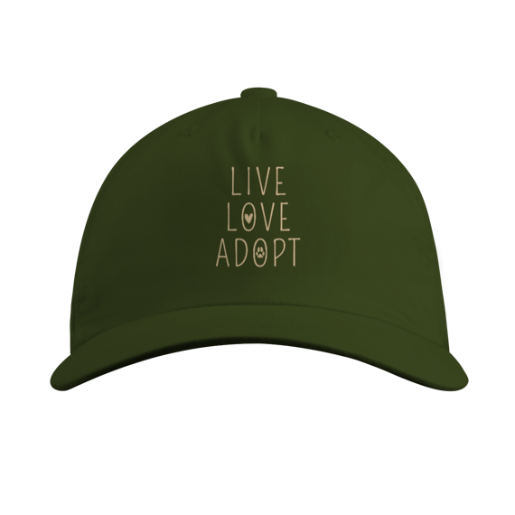 Boné Prime Confort - Live, Love, Adopt