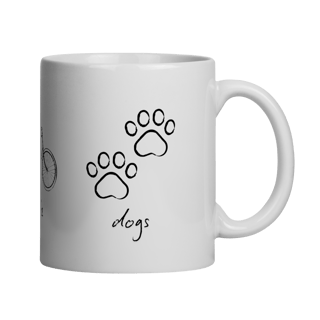 Nome do produto Caneca - Coffe, Bike, Dogs