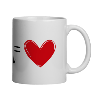 Nome do produto Caneca - Me + Dog = Love