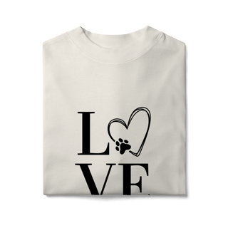 Nome do produto Camiseta Oversized- LOVE Dog