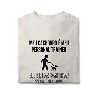 Nome do produto Camiseta Oversized - Meu Cachorro é Meu Personal