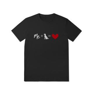 Nome do produto T-Shirt Quality - Me + Dog = Love