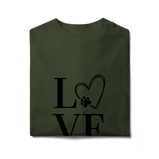 Nome do produto Camiseta Oversized- LOVE Dog