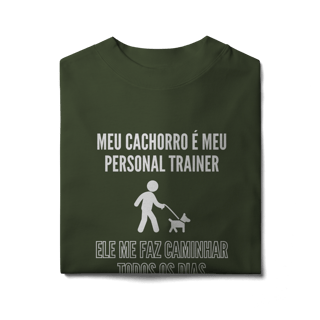 Nome do produto Camiseta Oversized - Meu Cachorro é Meu Personal