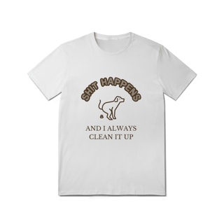 Nome do produto T-Shirt Quality - Shit Happens