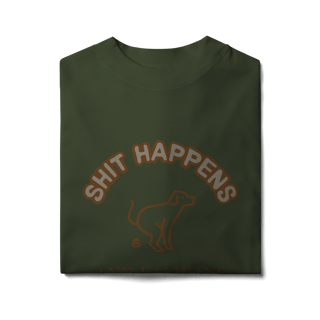 Nome do produto Camiseta Oversized - Shit Happens