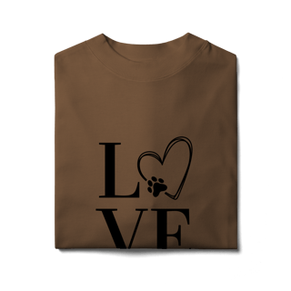 Nome do produto Camiseta Oversized- LOVE Dog
