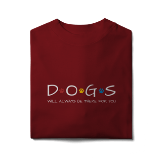 Nome do produto Camiseta Oversized - Dogs Will Always Be There for You