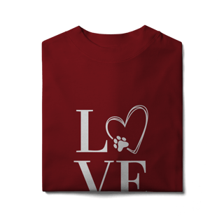 Nome do produto Camiseta Oversized- LOVE Dog