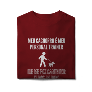 Nome do produto Camiseta Oversized - Meu Cachorro é Meu Personal