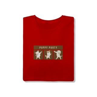 Nome do produto T-Shirt Quality - Puppy Party