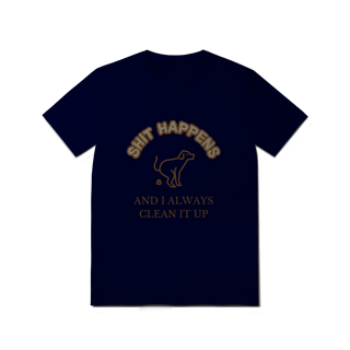 Nome do produto T-Shirt Quality - Shit Happens